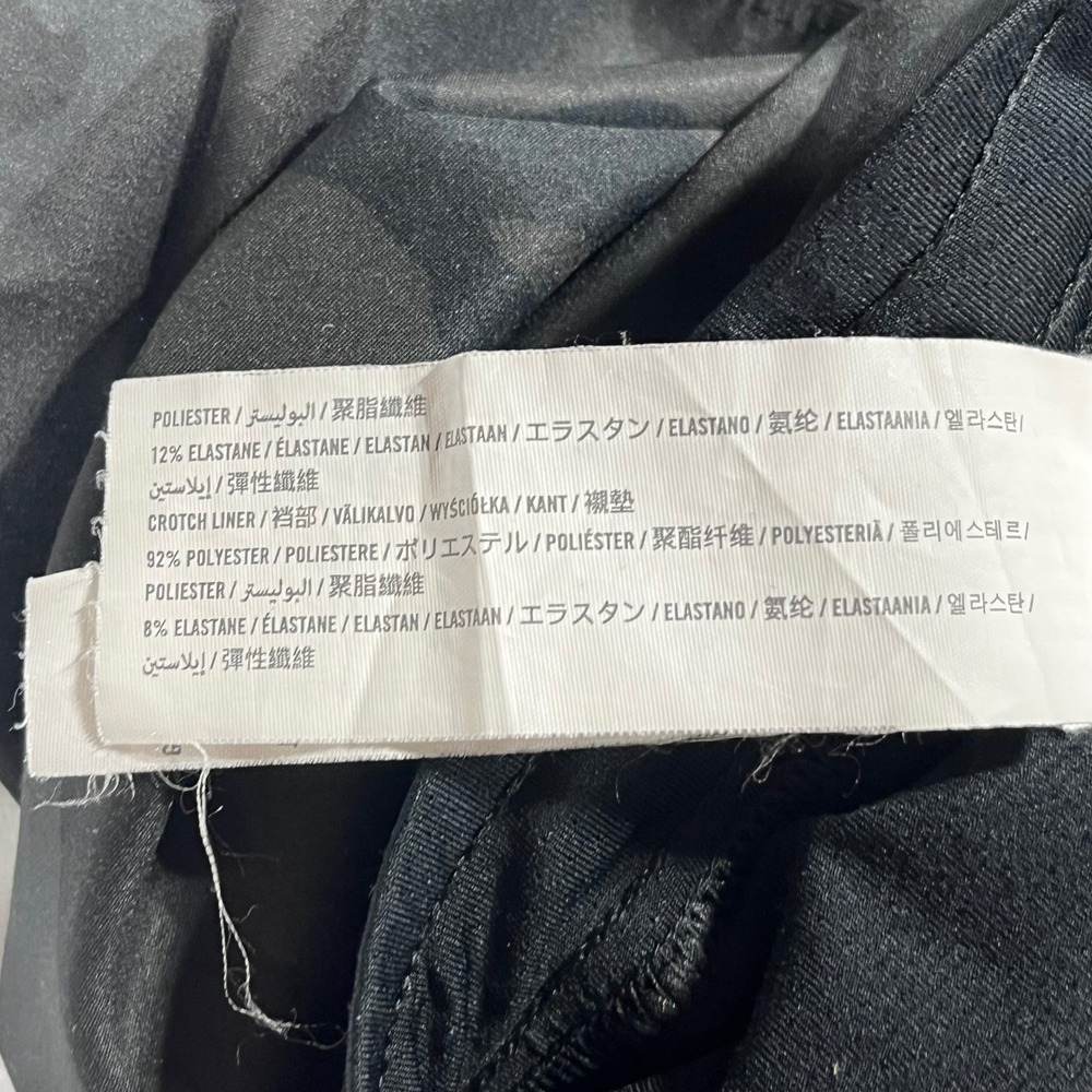 Abercrombie YPB Sporty 2-in-1 Athleisure Training Running Shorts Camo Mens Large - Picture 12 of 14